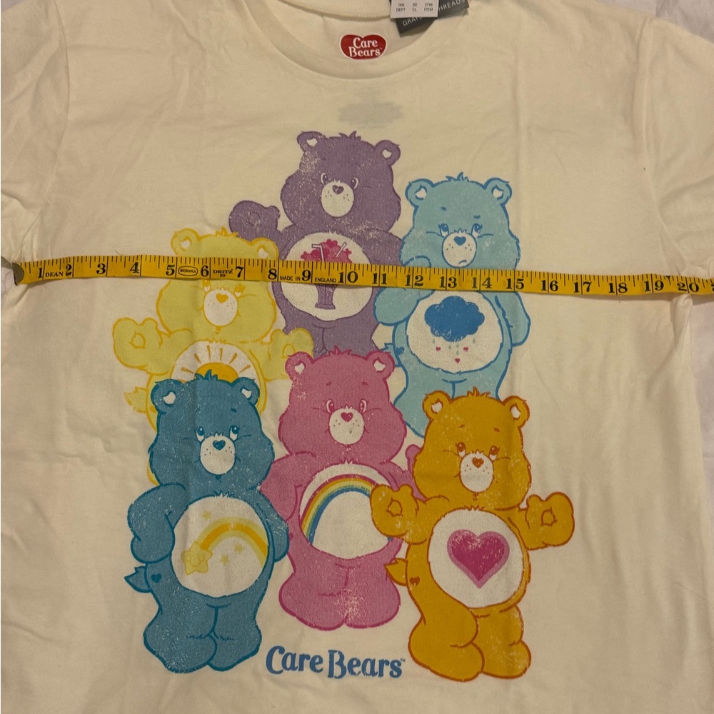 Grayson Threads Cream Care Bears Tee Size L - Picture 2 of 5